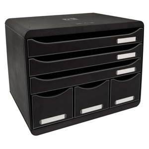 MODULO EXACOMPTA STORE-BOX MAXI 6 NEGRO