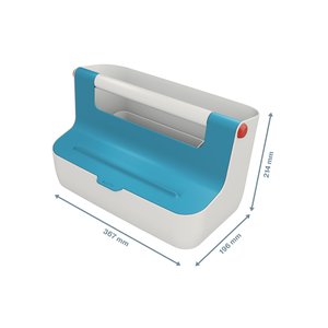 CAJA ALMACENAMIENTO LEITZ COSY PORTAT.AZ