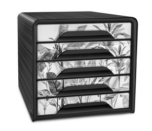 MODULO CEP ESTANDAR 5 CAJONES NEGRO