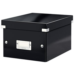 CAJA ALMACENAMIENTO LEITZ PQ. NEGRO