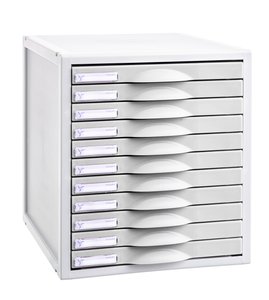 MODULO 11 CAJONES GRIS