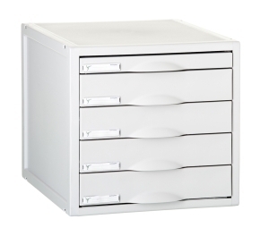 MODULO 5 CAJONES GRIS