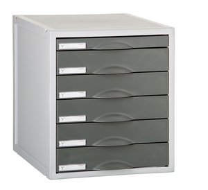 MODULO 6 CAJONES GRAFITO