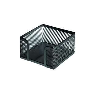 PORTA NOTAS FOROFIS METAL CUADRADO NEGRO