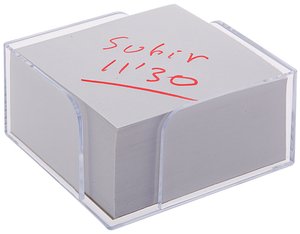 PORTA NOTAS A.2000 CRISTAL