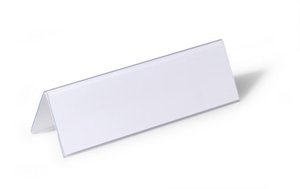 PORTA-NOMBRES MESA DURABLE 61/122x210mm