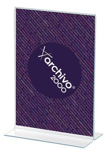 EXPOSITOR SOBR. T A5 VERTICAL CRISTAL