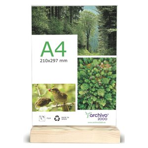 EXPOSITOR SOBR. T A4 VERTICAL CRIST/MAD.