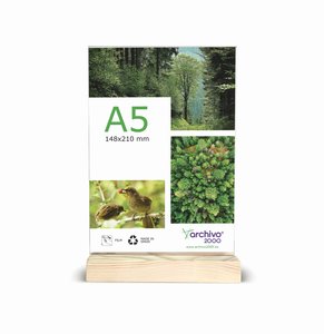 EXPOSITOR SOBR. T A5 VERTICAL CRIST/MAD.