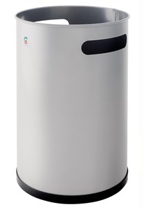 PAPELERA CILINDRO METALICA P-21 GRAF.