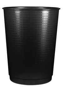 PAPELERA PLASTICO CEP 40 LITROS NEGRO
