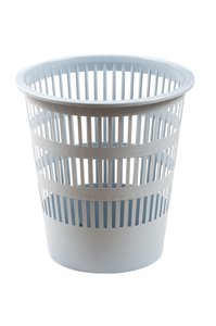 PAPELERA REJILLA FAIBO 12 L GRIS