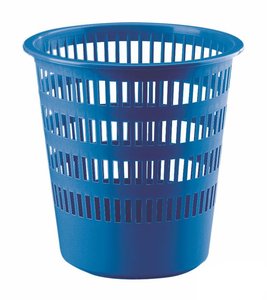 PAPELERA REJILLA FAIBO 16.L AZUL
