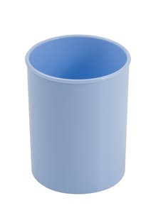 CUBILETE FAIBO PLASTICO PASTEL AZUL