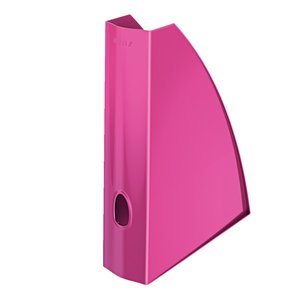 REVISTERO PLASTICO LEITZ WOW FUCSIA