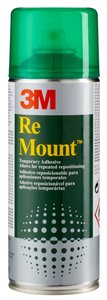 PEGAMENTO SPRAY 3M 400ml REMOVIB. (VERDE