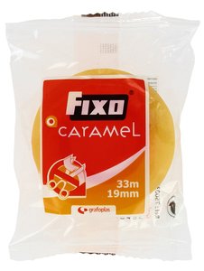 CINTA ADHESIVA FIXO CARAMEL 33x19