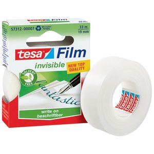 CINTA ADHESIVA TESA INVISIBLE 33x19