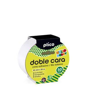 CINTA DOBLE CARA PLICO 20x50 MAX.ANCH.