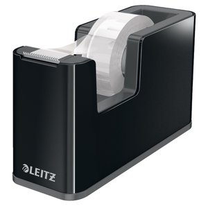 PORTARROLLOS LEITZ DUAL NEGRO/ANTRACITA