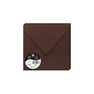 SOBRE CLAIREFONTAINE 165x165 CACAO P/2
