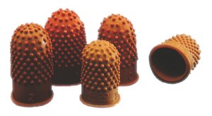 DEDILES de GOMA TALLA 2 C/10
