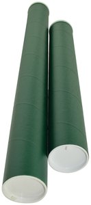 TUBO ENVIO CG CARTON VERDE 70x6,5