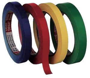 CINTA CERRAR BOLSAS TESA PVC 66x12 VERDE