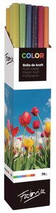 PAPEL EMB.KRAFT FABRISA 1x5 SURT. E.20
