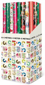PAPEL REGALO RL.TV 0,7x5 NAVIDAD (40)