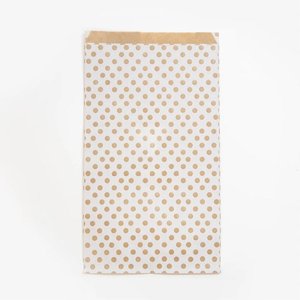 BOLSA PAPEL KRAFT  21x37 LUNARES P/50