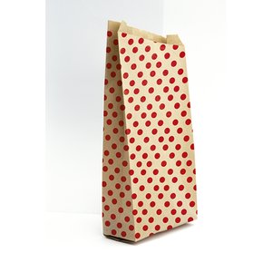 BOLSA PAPEL KRAFT  21x37 LUNARES P/50