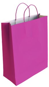 BOLSA PAPEL KRAFT BLANCO 18x24 FUC P/50