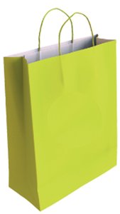 BOLSA PAPEL KRAFT BLANCO 18x24 PIS P/50