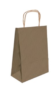 BOLSA PAPEL KRAFT LISO 27x37 CRUD P/50