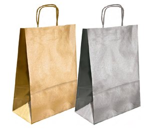 BOLSA PAPEL KRAFT LISO 27x37 PLAT P/50