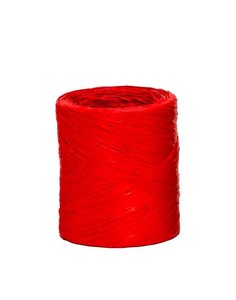 CINTA REGALO RAFIA R.200 m.4 mm ROJO