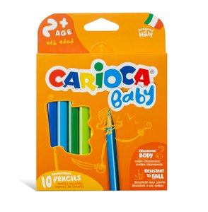 LAPICES COLOR CARIOCA BABY CAJA de 10