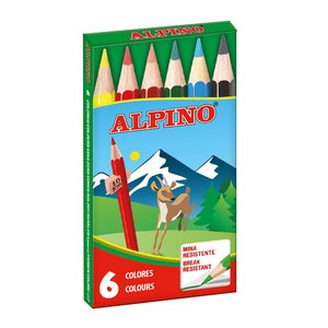 LAPICES COLOR ALPINO  CT. est. 6