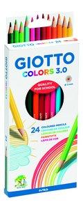 LAPICES GIOTTO COLORS 3.0 Est. 24 ud