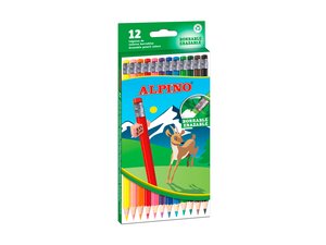 LAPICES COLOR ALPINO BORR. est.12 c/GM