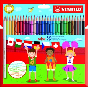 LAPICES COLOR STABILO COLOR ESTUCHE 30