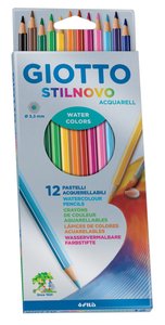 LAPICES ACLB.GIOTTO STILNOVO AQUARELL 12