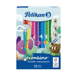 LAPICES COLOR PELIKAN TRIANGULAR est.12