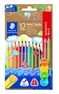 LAPICES COLOR STAEDT.188 NC TR.JUMBO 12