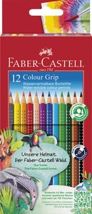 LAPICES ACLB.FABER COLOUR GRIP est.12