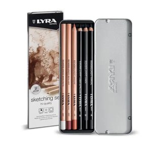 LAPICES LYRA REMBRANDT SET ESBOZO C/6
