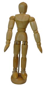 MANIQUI PINTURA MASCULINO 14 cm