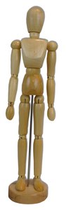 MANIQUI PINTURA MASCULINO 30 cm