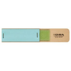 RASQUETA LYRA PAPEL DE LIJA 10 TIRAS